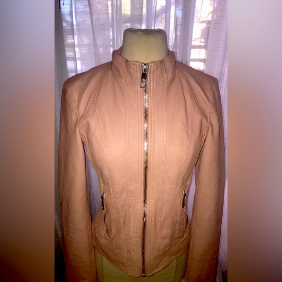 Guess Faux Leather Jacket - Picture 1 of 3
